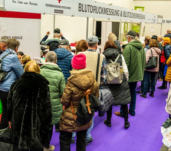 Gesundheitsstraße auf der SENaktiv | © Congress Messe Innsbruck