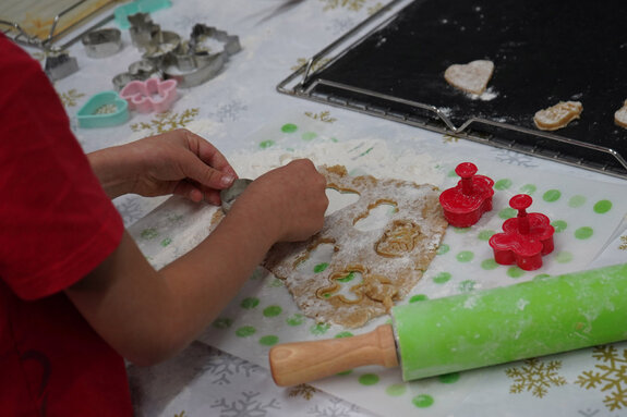 Kekse backen im Kreativbereich der SENaktiv | © Verband der Köche Österreichs Kekse backen im Kreativbereich der SENaktiv | © Verband der Köche Österreichs