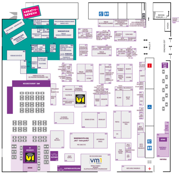 SENaktiv 2025 - Plan | © Congress Messe Innsbruck